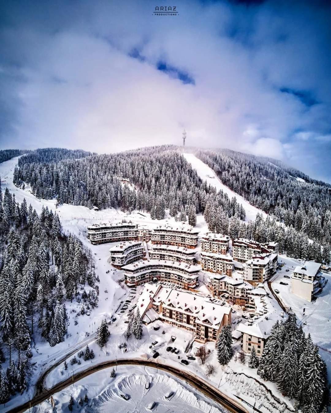 Viva 4-A-23 Apartment Ski To The Door Complex Grand Monastery Pamporovo Dış mekan fotoğraf